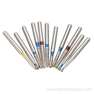 High speed diamond powde dental diamond bur